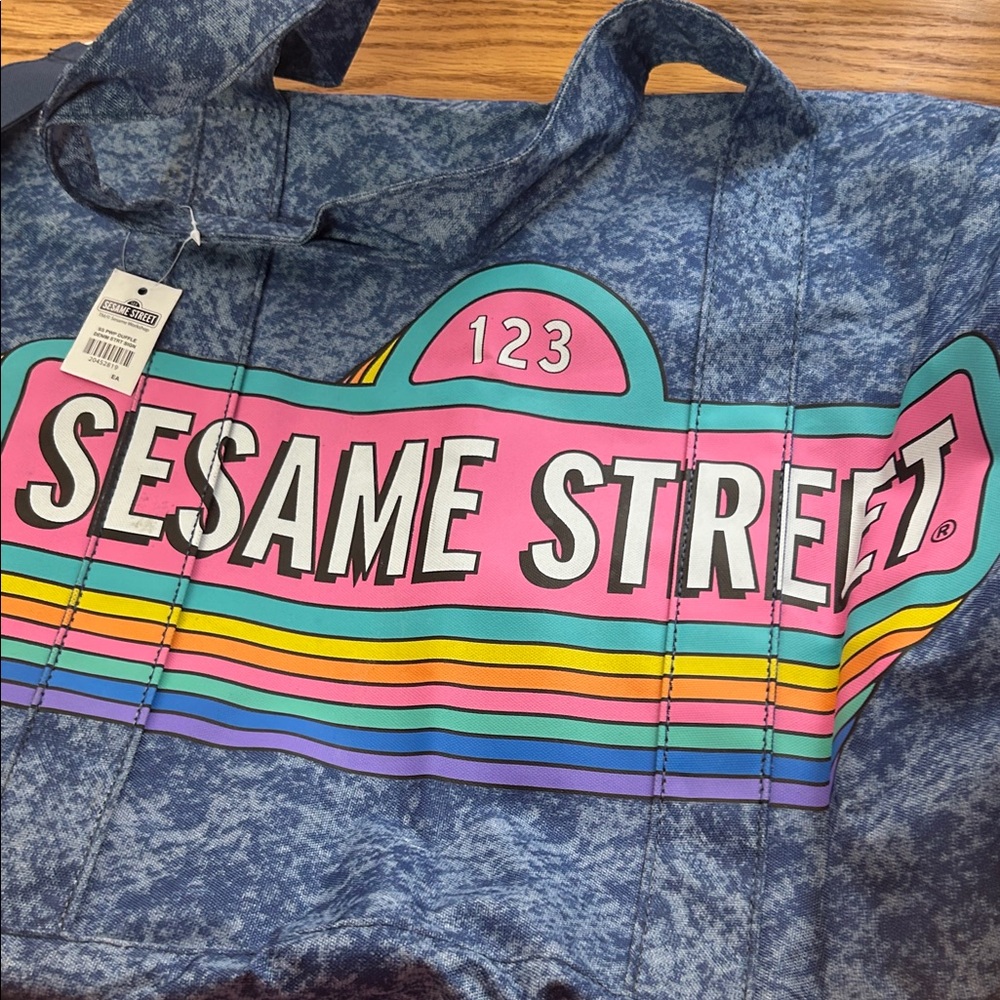 Sesame Street Multicolor Travel Bag - Picture 3 of 9